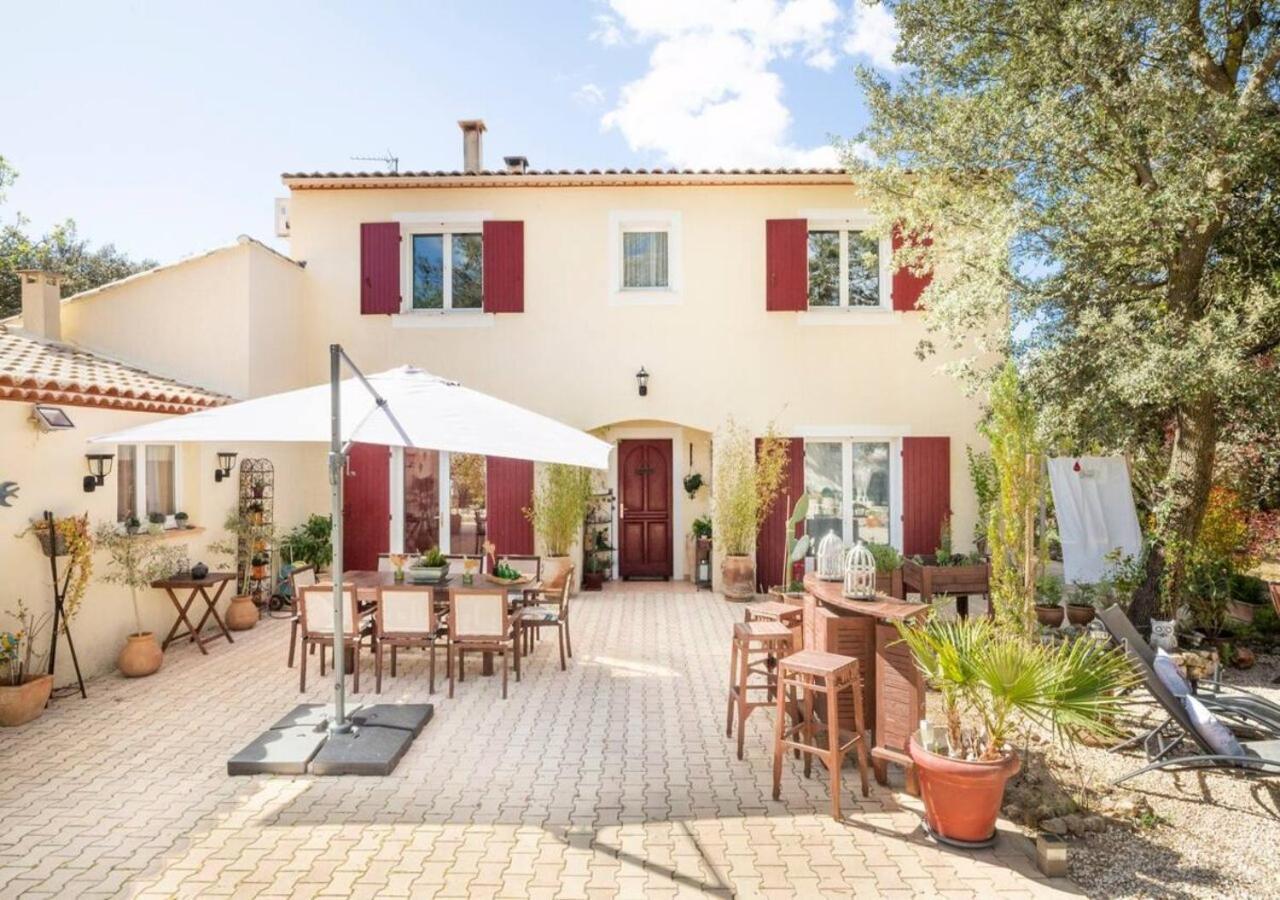 Les Jardins D'Holi Proche Uzes Bed & Breakfast Garrigues-et-Sainte-Eulalie Exterior photo