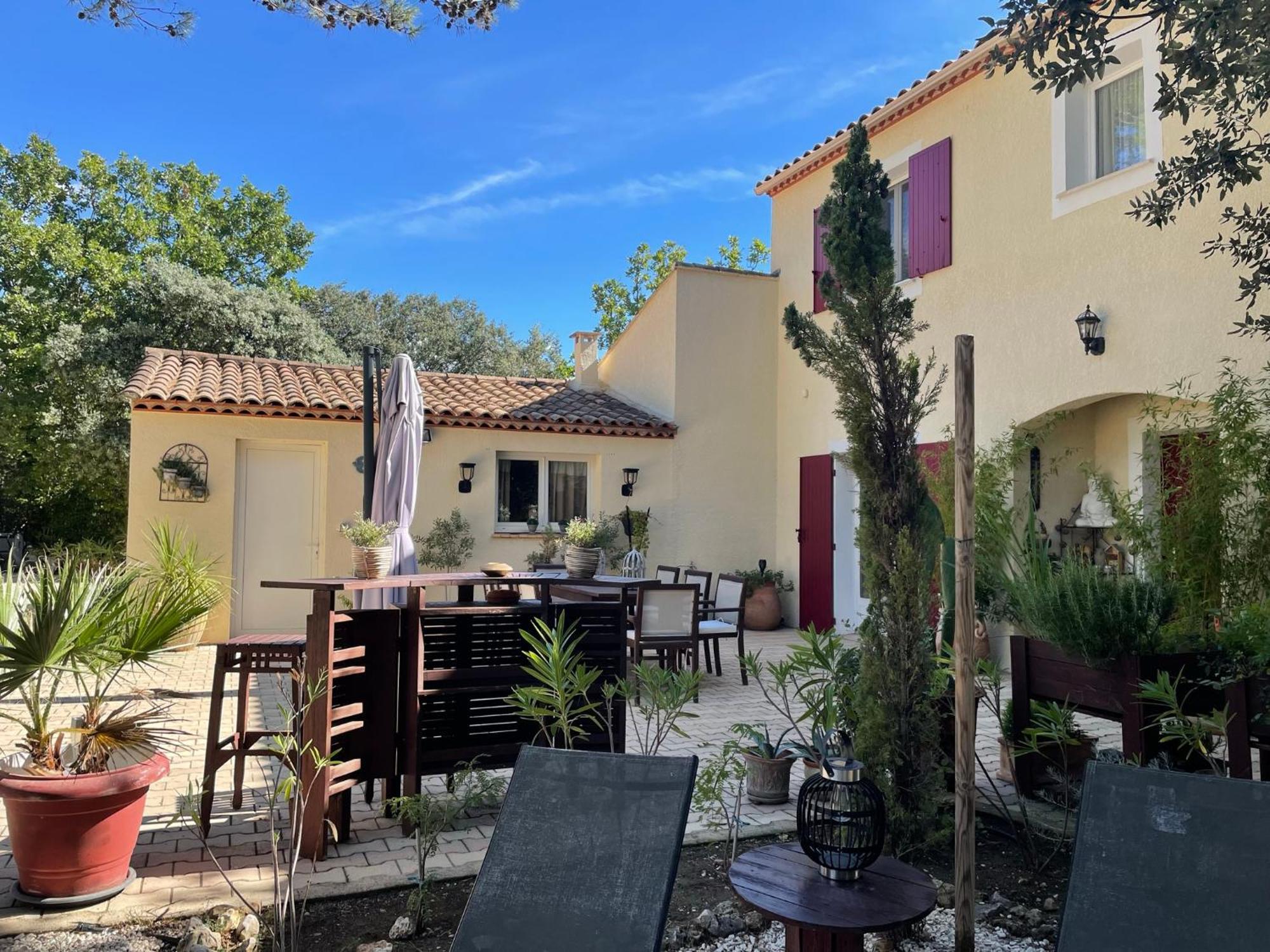 Les Jardins D'Holi Proche Uzes Bed & Breakfast Garrigues-et-Sainte-Eulalie Exterior photo