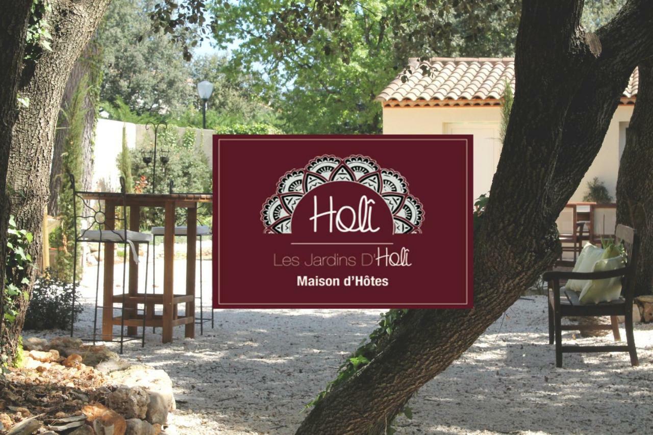 Les Jardins D'Holi Proche Uzes Bed & Breakfast Garrigues-et-Sainte-Eulalie Exterior photo