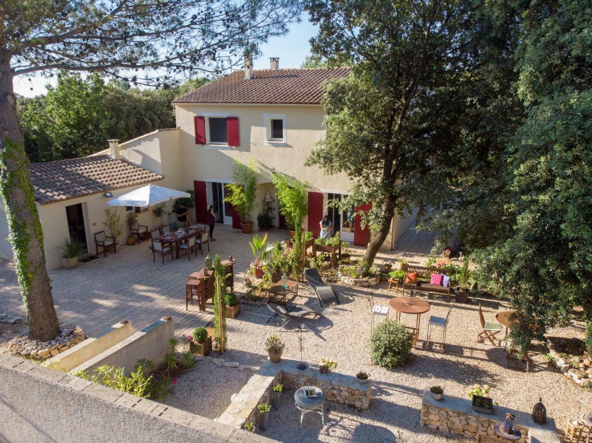 Les Jardins D'Holi Proche Uzes Bed & Breakfast Garrigues-et-Sainte-Eulalie Exterior photo